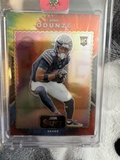 2024 Panini Select - Score Select Rome Odunze #18 Silver Prizm (RC) /25 Color