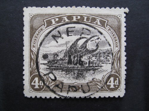 Papua, Lakatoi, SG79 NEPA Used Lee 81 rated D, see notes, as per photos