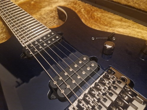 Ibanez RG2027XL-DTB Prestige 2019 - Present - Dark Tide Blue Baritone - Bild 5 von 7