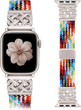 Braided Magnetic Band Compatible with Apple Watch Bands 38/40/41/42/44/45/46/49M