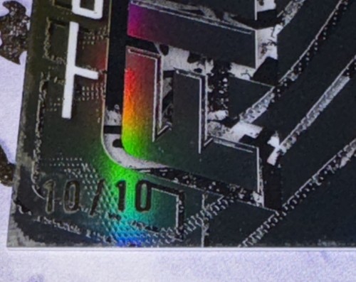 Topps Finest Mystery Marshall Faulk GOLD REFRACTOR MYST-30 CASE HIT #ed 10/10 - Bild 3 von 4