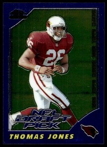 2000 Topps Chrome #242 Thomas Jones #/1650 Rookie Card RC