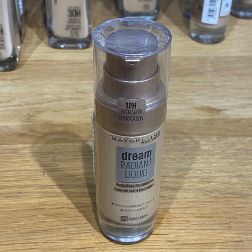 🟢 Maybelline Dream Radiant Liquid Hydrating Foundation 30 Sand 30ml - Picture 9 of 12