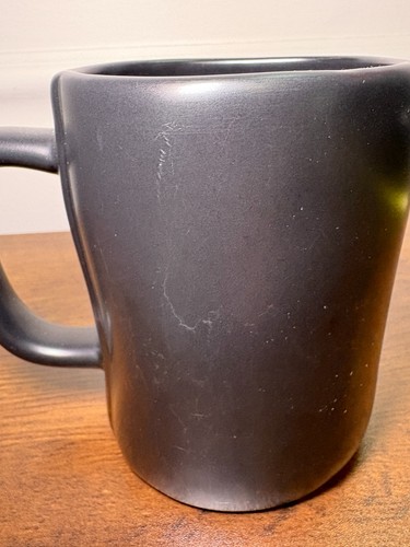 Title: Rae Dunn Black Coffee Break Mug – Artisan Collection by Magenta – 16 oz - Picture 4 of 9