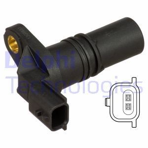CRANKSHAFT POSITION SENSOR DELPHI SS11243 A FOR RENAULT MEGANE III,TRAFIC III - Picture 2 of 6