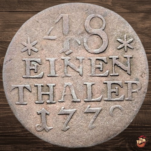 Königreich Preußen 1/48 Taler Friedrich II der Große (1772) Preußische Münze @g578 - Bild 2 von 8