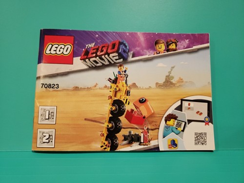 The LEGO Movie 2 Emmet's Thricycle 70823 Instruction Guide MANUAL ONLY - Picture 1 of 1