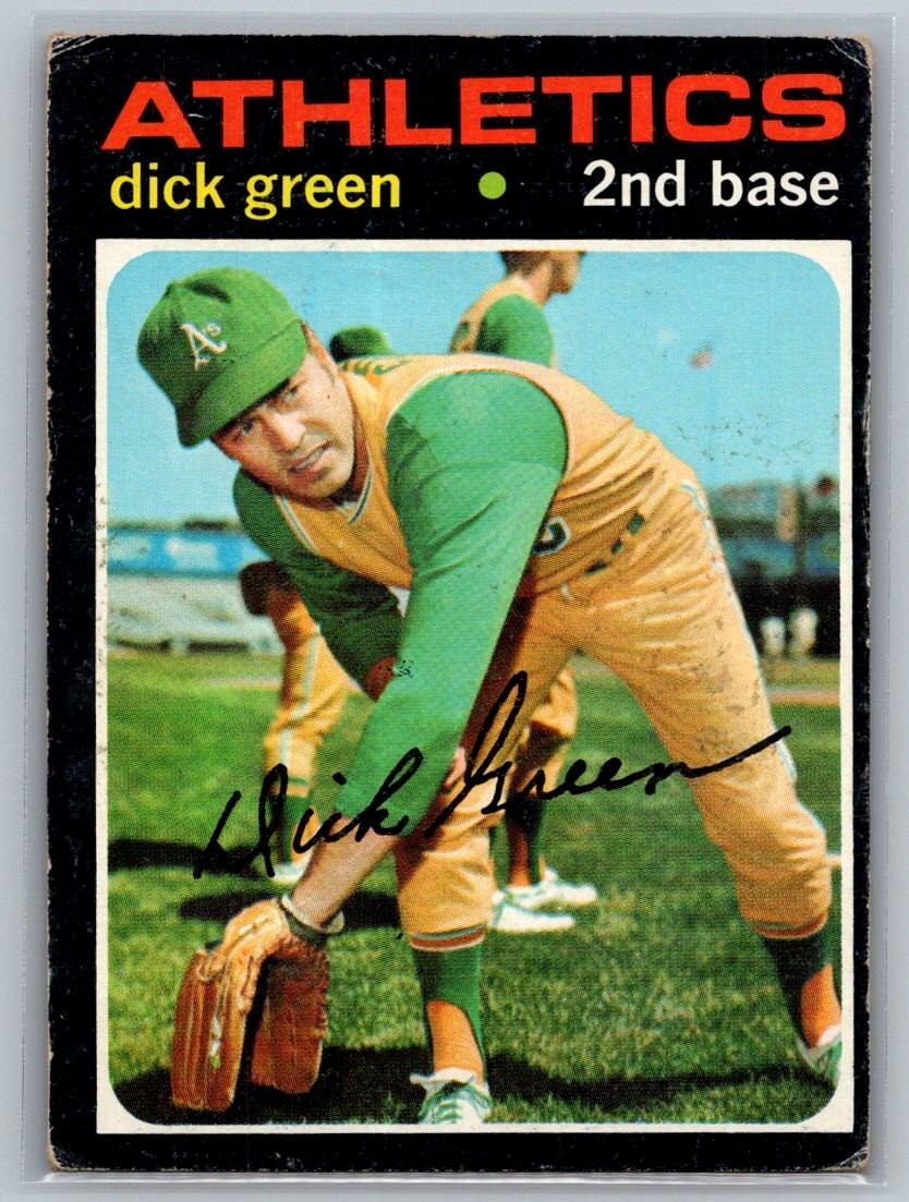 1971 Topps #258 Dick Green
