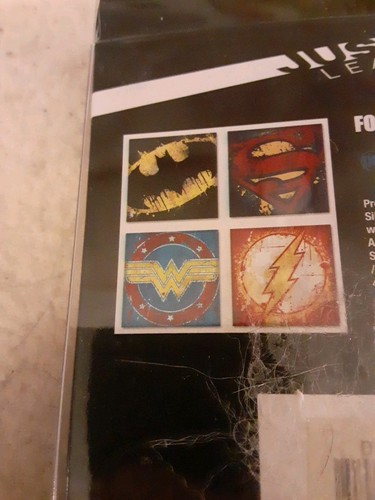 DC Comics Justice League Graffiti Logos Glass Coasters, Set of 4  - Picture 8 of 8