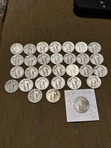 30 Standing Liberty And Morgan Lot