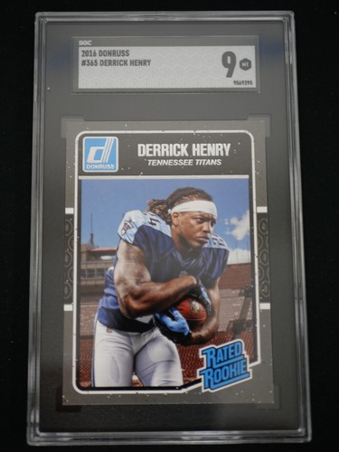 2016 Donruss #365 Derrick Henry SGC 9