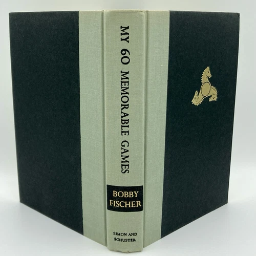My 60 Memorable Games - Bobby Fischer (1st print thus) Simon & Schuster, 1969 - 画像6/10