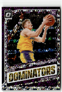 Panini Donruss Optic 2024-25 NBA 15 Dalton Knecht Rookie Elite Dominators Disco