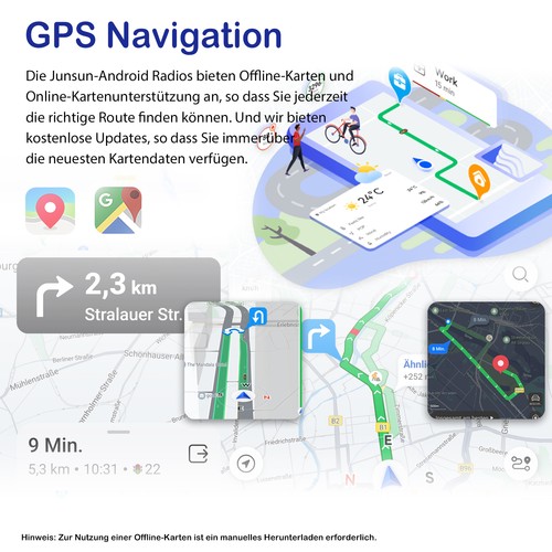 6+128G Android Radio Carplay GPS Navi Bluetooth Für VW Multivan T5 2008-2015 - Picture 4 of 13