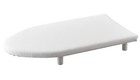 Tabletop Leg Boat-shaped Ironing Board S White Approx. W46XD26XH6cm Tower