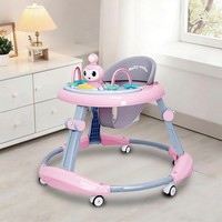 Baby Walker Bouncer First Steps Push Along Activity Music Ride On Car Melody NEW