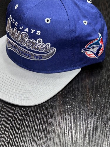Vintage Toronto Blue Jays Starter 1992 World Series Champs Script SnapBack Hat - Picture 4 of 8