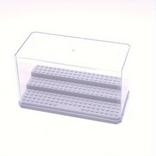 1box 3-Tier Transparent Acrylic Mini Building Block Presentation boxes Dustproof