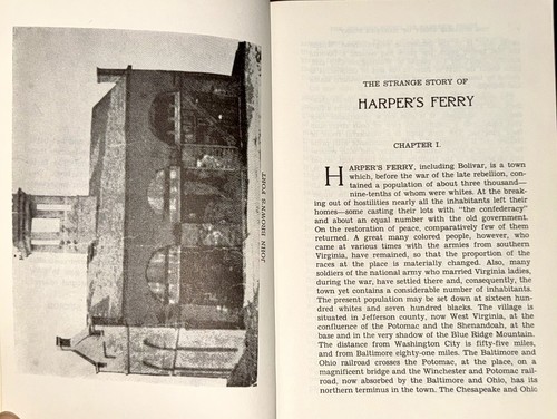 Strange Story of Harper's Ferry with Legends of Surrounding Country Joseph Barry - Picture 6 of 10