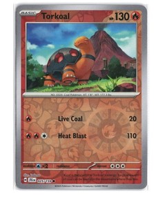 Torkoal 025/159 Reverse Holo - SV09: Journey Together - NM