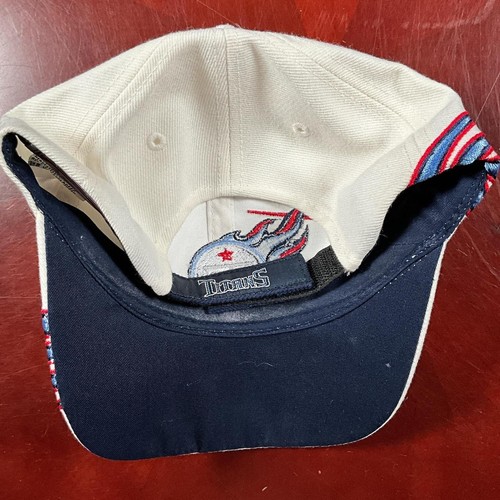Vintage 90er Annco Tennessee Titans NFL bestickte Grafik Strapback Mütze (OSFM) - Bild 8 von 8