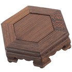  Hexagon Display Stand Pflanzkasten Ständer Holzständer Pflanzeranzeigestand