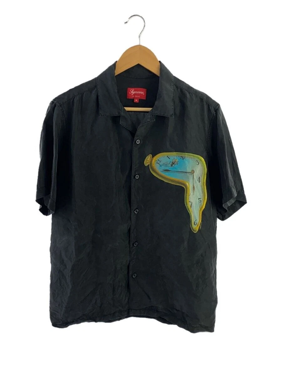 Chemise à manches courtes Supreme / M / Soie / Noir