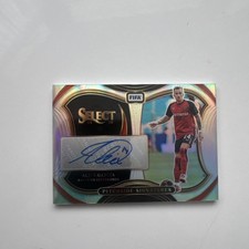 2024-25 Panini Select FIFA Aleix Garcia Pitchside Signatures Auto Leverkusan