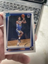 Jonathan Kuminga 2021-22 Panini Donruss Rated Rookie RC Warriors 240 Rookie
