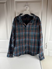 Cotopaxi Organic Cotton Flannel Long Sleeve Shirt Men s XL