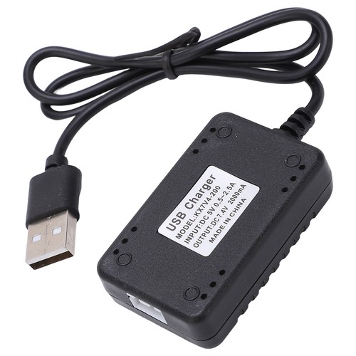 (RC USB Kabel ładujący DC 7.4V 2000mA Wyjście Pełna ochrona do WLtoys 1440 FO - Zdjęcie 10 z 22