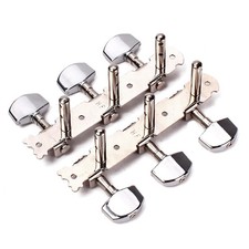 Acoustic Classical Guitar Tuning Pegs String Tuners Machine Heads Chrome USA