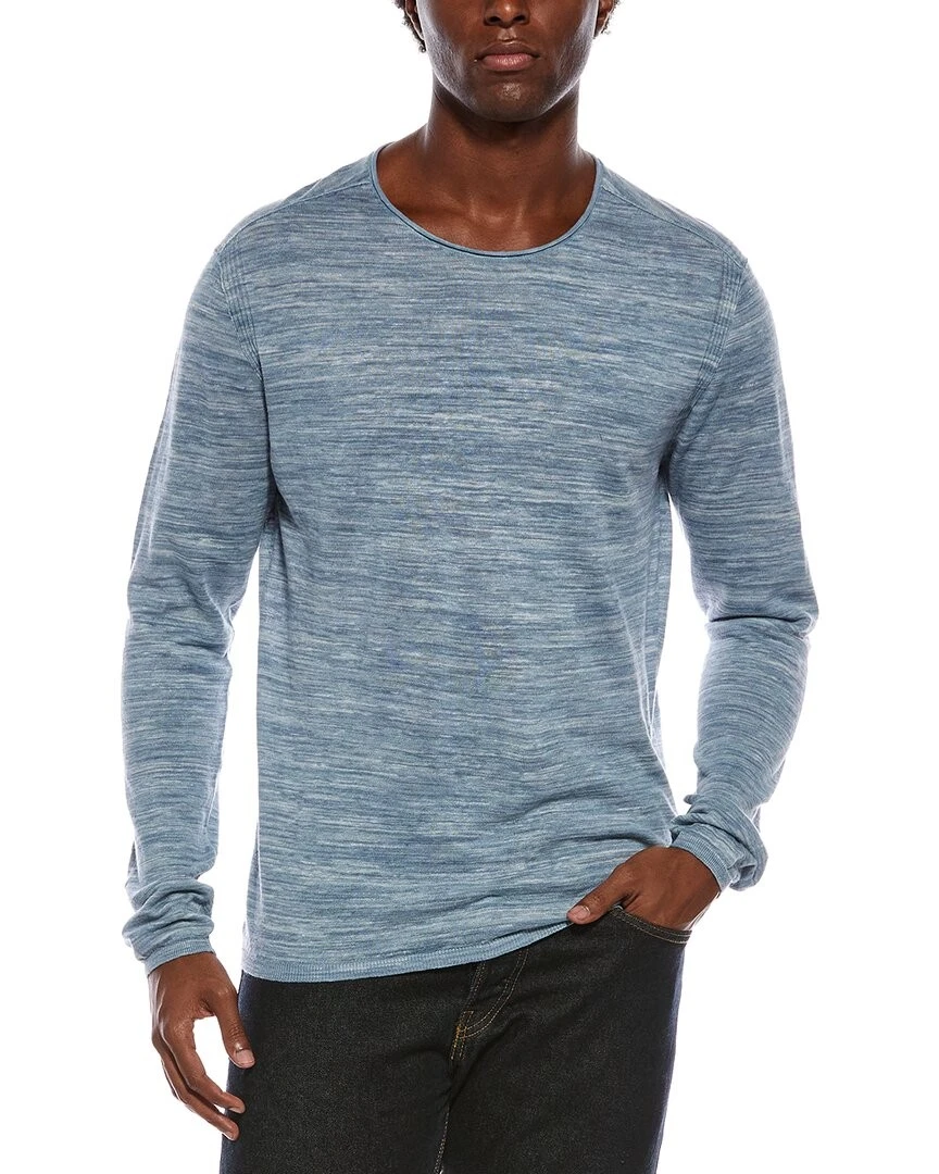 John Varvatos Omar Space Dye Linen-Blend Shirt Men's