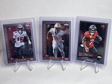 Emeka Egbuka 2025 Topps Chrome Base Rookie Card #312 Tez Card #342 Bucky Future 