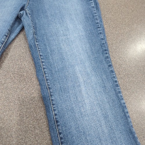 Liz Claiborne STRETCH Denim Jeans Womens Size 16 Long Medium Wash - Picture 12 of 18