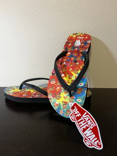 Sandali infradito Vans UltraCush Nintendo Super Mario Bros Hanelei estivi piscina 7