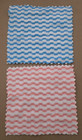 10 Washcloths 8X7 Pink and blue