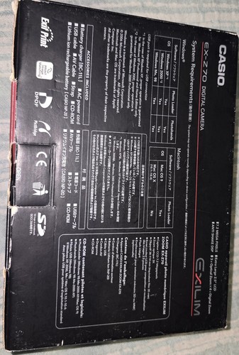 Casio Exilim EX-Z70 7.2 MP Digital Camera Tested and Working no SD  - Picture 9 of 9