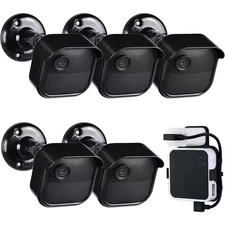 Outdoor Security Camera Mounting Kit with 360° Adjustable Brackets, 5-Pack