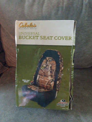 Cabelas Trailgear Bucket Seat Cover Truck SUV Sons Woodlands Camo Pattern - Bild 1 von 6