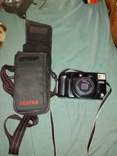 Minolta Freedom Action Zoom 90 - Point Shoot 35mm Film Camer TESTED WITH CASE