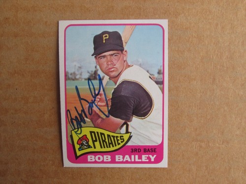1965 TOPPS BASEBALL SIGNED AUTOGRAPHED CARD SINGLES COMPLETE YOUR SET UPDATED - Picture 160 of 207