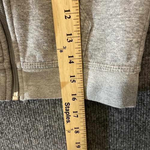 Nike Full Zip Hoodie Little Kids 4T 3-4 Years Old Gray White Swoosh Athletic - Picture 4 of 16