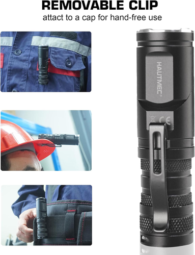 1400 Lumen Rechargeable Flashlights LED EDC Flashlight with 90 Degree Flashlight - Picture 8 of 12