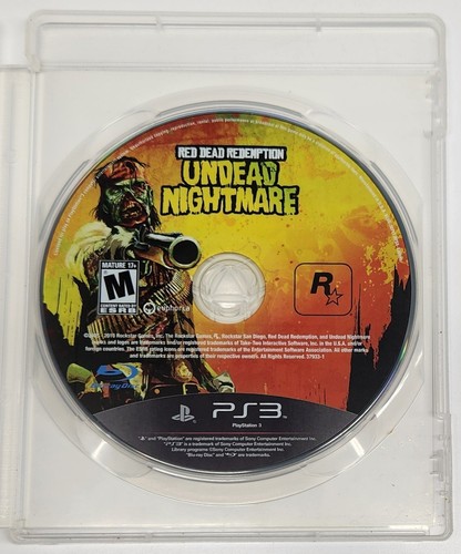 Red Dead Redemption: Undead Nightmare (Sony PlayStation 3, 2010) PS3 sin manual - Imagen 3 de 5