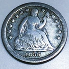 1856-P Seated Liberty Half Dime — photo from another recent sale