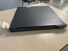 Juniper EX4200-48T 48x 1GbE 8x PoE Switch 2x EX-PWR-320-AC