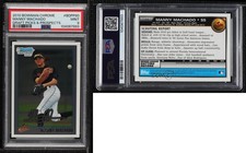 2010 Bowman Draft Chrome Draft Picks Manny Machado #BDPP80 PSA 9 MINT