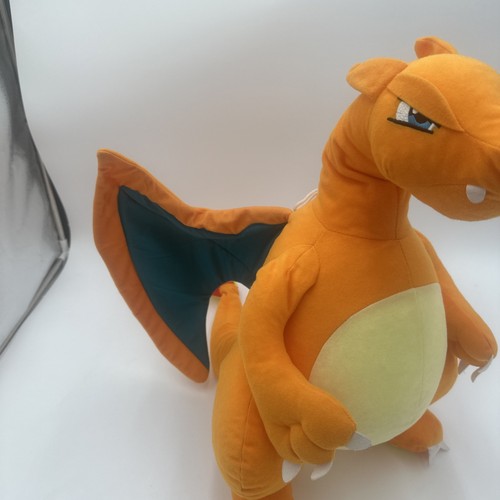 Neu mit Etikett Pokemon Charizard großer Jumbo 20 Zoll Plüschtier Nintendo Stofftier Spielzeugfabrik - Bild 8 von 24