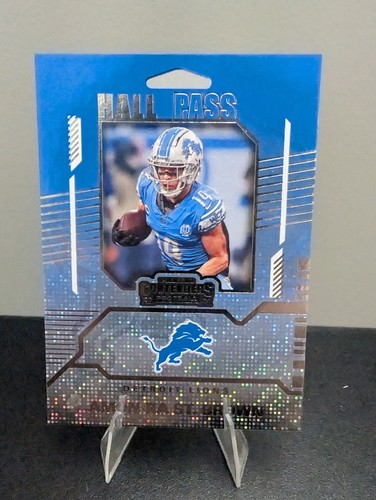 2024 Panini Contenders Amon-Ra St. Brown Hall Pass #19 Sparkle Dot Detroit Lions
